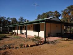  156 Red Gum circle Toodyay WA 6566 STUDIO with character HOME with STYLE Set on very private lightly timbered 5 acre lot  This 3 bedroom home is full of natural light and large room spaces.  Wrapped in country verandahs, presented ready for you to move in and enjoy. The studio gives the impression of a classic cottage with verandah and mezzanine floor and is set a relaxed walk away from the main house.  A double garage sized workshop completes the practicalities for a lifestyle in the country. This is a very well developed and presented property WELL worth your time to view any day this week! General Features Property Type: House Bedrooms: 3 Bathrooms: 2 Building Size: 160.00 m² (17 squares) approx Land Size: 2.00ha (4.94 acres) (approx) Indoor Features Toilets: 2 Air Conditioning Outdoor Features Carport Spaces: 1 Garage Spaces: 2 Other Features Built-In Wardrobes,Garden,Secure Parking 