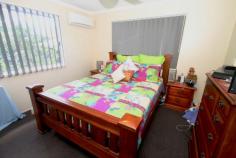  1366 Calliope River Rd Yarwun QLD 4694 AFFORDABLE LIVING ONLY 15 MINUTES FROM TOWN This affordable highset home is situated on a level 774m2 block across from the local primary school and offers you the following: *Three bedrooms all with built-ins, carpet, fans and split-cycle air-conditioning to the main bedroom *Family bathroom with shower over bath and vanity *Well appointed kitchen with Gas cooktop & separate stove, double pantry plus heaps of cupboards *Family room and dining area adjacent to the kitchen *Timber deck out the front *Two garden sheds *Store room and laundry underneath the home *Two rainwater tanks and bore water for the gardens *Currently tenanted with the option of vacant possession if needed To appreciate what is on offer here, please contact the marketing agent to book your private inspection today! 