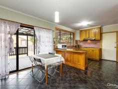  3 Irrewarra Court Seabrook Vic 3028 Family Home in Quiet Court Location Inspection Times: Sat 20/09/2014 02:30 PM to 02:50 PM Double storey residence situated in a prime position only 150m to Seabrook Shops & 250m to Seabrook Primary School.  Boasting 5 bedrooms, 2 bathrooms, main bedroom with WIR & Ensuite, lounge with huge vaulted ceiling with exposed beams, kitchen & meals are that open out onto a large decked pergola and overlooking the expansive rear yard. 7m x 5.5m garage with rear roller door and beautifully landscaped gardens with the most beautiful palm trees. Main bedroom on the ground floor with bedrooms 2 & 3; further 2 bedrooms (4 & 5) upstairs and retreat or study area with beautiful timber floors.  Extras include free Asian Satellite TV, huge garage with rear roller door, two split heating & air-conditioning systems, timber staircase, large decked pergola area, timber kitchen with 900mm cooktop/rangehood, 600mm wall oven & grill, timber floors and tiles throughout.  Walking distance to shops, schools, bus stop on Point Cook Road and Aircraft Station only 1km (15 minute walk) away. 