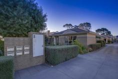  1/5 Newman Road Wantirna South VIC 3152 A delightful single level townhouse located at the front of a group of only six. The complex is spacious, driveways are wide and all units are well kept. From the moment you arrive you are greeted by a magnificent manageable garden and the feeling is good. Once inside the feeling grows, fueled by a light, open and spacious ambiance. The lounge and family rooms are generous, the kitchen wants for nothing, both bedrooms are a good size and the car is secure in a lock up garage. While being positioned in a quiet leafy street it still has the convenience of a fabulous location in easy reach of Studfield Shops, Knox City, theatre, restaurants, transport and Knox Hospital. 