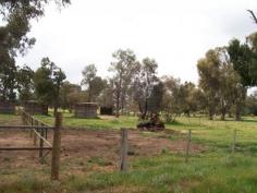  40 Racecourse Rd Berrigan NSW 2712 AREA: 5,083m2 
LOCATION: Opposite Berrigan Race Track under 2 km to centre of town on 
quiet sealed road, between Riverina H/way and Cobram Rd. only 30 minutes
 to the Mighty Murray River. 
 
ARE YOU LOOKING FOR A MANAGEABLE SMALL ACREAGE BLOCK CLOSE TO TOWN WITH A
 GREAT VIEW, LOVELY SHADE TREES, LEVEL AND EASY TO BUILD ON. HAVE YOUR 
OWN HORSE AND CHOOKS OR JUST LIVE IN A WONDERFUL PRIVATE SPOT AND BUILD 
YOUR DREAM HOME! THE VIEW WILL NEVER BE BUILT OUT, HOW GOOD IS THAT!!! 
 
THIS PRESENTS A RARE OPPORTUNITY FOR A HORSE TRAINER TO OWN A GREAT 
BLOCK OPPOSITE THE RACETRACK. BERRIGAN HAS MANY RACETRACKS WITHIN 2 
HOURS DRIVE, IT'S A WONDERFUL PLACE TO TRAIN HORSES WITH THE TRACK 
OPPOSITE AND NUMEROUS TRAILS TO VARY THEIR WORK AND ONLY 3 HOURS TO 
MELBOURNE. 
 
POWER AND WATER ARE AT THE BOUNDARY, NEW FENCING AND DRIVEWAY AT THE FRONT. 
THIS IS A RECENT SUBDIVISION BY MYSELF (THE AGENT) I AM NO LONGER 
TRAINING HORSES BUT CAN SAY WHAT A SUPER SPOT IT IS TO LIVE AND HAVE 
RETAINED MY HOME NEXT DOOR. 
 
SUBDIVIDED INTO 2 HORSE SAFE PADDOCKS WITH 3 HORSE SHELTERS. IT IS A 
UNIQUE CHANCE TO OWN A PLACE LIKE THIS, THEY ARE SO HARD TO FIND!!! 
. 
 VALUE AT $49,000 