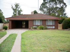 57 Budd St Berrigan NSW 2712 One for the avid golfer.. 4BDR Brick Home Situated directly across the road from the marvolous Golf Course, perfect for the avid Golfer. This
 brick home with tiled roof comprises 4 Bedrooms, 2 bathrooms, double 
carport, garage with 3 phase power ,pit, workshop and rear lane access. The spacious master bedroom features carpet, a walk in robe and en-suite. The second and third bedroom have carpet and built in robes. The forth bedroom / study has carpet. The first of the two living area features wood paneling, carpet, curtains, gas heating and incorporates the formal dining. The kitchen features an electric stove, dishwasher, and vinyl flooring. The second living area has a large linen press, wood fire, sliding doors to the outside, vinyl flooring. Bathroom has bath, shower, vanity and separate toilet. Large Laundry. Large Garage with rear lane access and 3 phase power and a pit. Attached to the garage is a another room possibly good for a granny flat/ workshop or teenagers retreat. Evaporative cooling throughout makes this a lovely family home. Set on a 910m2 block with rear lane access opposite the golf course, in a lovely part of town this Home speaks for ... show more View Sold Properties for this Location View Auction Results 