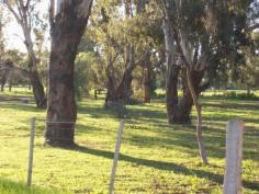 40 Racecourse Rd Berrigan NSW 2712 AREA: 5,083m2 
LOCATION: Opposite Berrigan Race Track under 2 km to centre of town on 
quiet sealed road, between Riverina H/way and Cobram Rd. only 30 minutes
 to the Mighty Murray River. 
 
ARE YOU LOOKING FOR A MANAGEABLE SMALL ACREAGE BLOCK CLOSE TO TOWN WITH A
 GREAT VIEW, LOVELY SHADE TREES, LEVEL AND EASY TO BUILD ON. HAVE YOUR 
OWN HORSE AND CHOOKS OR JUST LIVE IN A WONDERFUL PRIVATE SPOT AND BUILD 
YOUR DREAM HOME! THE VIEW WILL NEVER BE BUILT OUT, HOW GOOD IS THAT!!! 
 
THIS PRESENTS A RARE OPPORTUNITY FOR A HORSE TRAINER TO OWN A GREAT 
BLOCK OPPOSITE THE RACETRACK. BERRIGAN HAS MANY RACETRACKS WITHIN 2 
HOURS DRIVE, IT'S A WONDERFUL PLACE TO TRAIN HORSES WITH THE TRACK 
OPPOSITE AND NUMEROUS TRAILS TO VARY THEIR WORK AND ONLY 3 HOURS TO 
MELBOURNE. 
 
POWER AND WATER ARE AT THE BOUNDARY, NEW FENCING AND DRIVEWAY AT THE FRONT. 
THIS IS A RECENT SUBDIVISION BY MYSELF (THE AGENT) I AM NO LONGER 
TRAINING HORSES BUT CAN SAY WHAT A SUPER SPOT IT IS TO LIVE AND HAVE 
RETAINED MY HOME NEXT DOOR. 
 
SUBDIVIDED INTO 2 HORSE SAFE PADDOCKS WITH 3 HORSE SHELTERS. IT IS A 
UNIQUE CHANCE TO OWN A PLACE LIKE THIS, THEY ARE SO HARD TO FIND!!! 
. 
 VALUE AT $49,000 