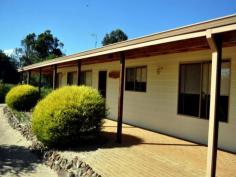  58 Williams Street Boyup Brook WA 6244 ''AMAROO'' Immaculate 4 x 2 in quiet cul de sac This immaculately presented four bedroom two bathroom home is located in a quiet Cul de sac with a lovely rural outlook. The bedroom are all a very good size. The main bathroom has an extra large bath equipped for a spa. The kitchen and dining area are open planned living which walks out onto a beautiful outdoor area. The lounge has a slow combustion fire place as well as a 3.5 hp r/c air conditioning unit and has lovely views out the front garden all of which is 90% native and extremely low maintenance. This home is situated on a 1/2 acre block in a quiet part of town and you can drive around the block, which would be fantastic for a caravan or boat with all the ample space . Outside there is a 6x3.7 shed and three other sheds. This home is very well presented and would suit a large family or someone just wanting a tree change.. * Fully Insulated * Air conditioned * Rain water tank * 4 x sheds * 2006 m2 block * Gas cooking * Large kitchen with ample cupboards For further information call Kim Russell 0427417160 General Features Property Type: House Bedrooms: 4 Bathrooms: 2 Land Size: 2006 m² (approx) Indoor Features Reverse-cycle Air Conditioning Outdoor Features Outdoor Entertaining Area Eco Friendly Features Water Tank 350000 