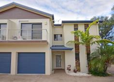  Unit 10 ,  243 Torquay Terrace Torquay  QLD 4655 $340,000  Within 300 metres of the beautiful Hervey Bay beach itself, this architecturally designed townhouse offers the quality life in both design and location. Three large bedrooms upstairs with main bathroom and ensuite. Open area looking down to to downstairs living with large windows allowing sunlight throughout. A toilet downstairs aswell, with lots of pantry space and kitchen cupboards for the lady of the house. The indoor living flows out to a pleasant, tastefully fenced area, fully tiled and ideal for our beautiful Hervey Bay climate. The fully gated development is just another of the many features of this quality home. So come and invest in the fantastic coastal city of Hervey Bay on the beautiful Fraser Coast Qld, just a short 3 hour drive north of Brisbane. It is one of the fastest growing regions in Australia, home of the majestic Humpback Whales and World Heritage listed Fraser Island, the largest sand island in the world. 