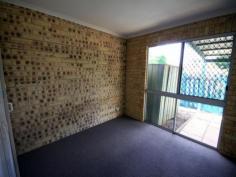  5/88 Walter Road Kingaroy Qld 4610 Property ID: #2463882 GREAT VALUE FOR THE OWNER OR INVESTOR 2 1 1 Located in a quiet complex, this comfortable 2 bedroom unit is close to school and shops. Priced very competitively and offering great value it has brand new carpets and is ready to move in to right away. Features:- * 2 bedrooms with built-ins * Bathroom and laundry * Large lounge room * Kitchen with upright stove and good cupboard space * Private back porch and yard * Garden shed * For the investor expected rental return $185/wk approx * Allocated parking space For more information or an appointment to view please phone the Listing Agent.   Inspection Times Contact agent for details Land Size 1.00 m2 