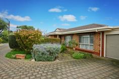  1/30 Graham Street, Victor Harbor SA 5211                                 $259,000 A well maintained brick veneer "Fairmont" built unit in a small group of only 3 units. The home is at the front of the group, with an outlook to a small garden area with an adjoining paved visitors parking area. The location is very central, within an easy flat walking or gophering distance to the Victor Shopping Center and central town facilities. The floor plan, set up as disabled friendly, offers carpeted lounge and dining area, 3 bedrooms, built-ins in the main, full bathroom with shower recess, bath, vanity and separate w/c. B/ins in laundry. The roomy kitchen also has a dining nook and cooling unit. There are glass sliding doors to the paved rear courtyard garden with also a covered area, external awnings, 3 module rainwater tank (piped into the kitchen) and a large garden shed. A carport with front roller door adjoins the unit. Perfect for the retiree. - See more at: http://www.victorharborprofessionals.com.au/real-estate/property/733929/for-sale/unit/sa/victor-harbor-5211/1-30-graham-street/#sthash.UcDE4d23.dpuf 