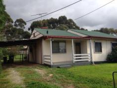  20 Marrabel Rd Saddleworth SA 5413 Just outside the main township and nearby to the new home subdivision sits this delightful timber framed home in need of someone to take care of it, or rebuild it... * Large block approx 900sqm * Access to the rear  * Carport  * Toolshed  * Front Verandah  * Spacious separate Lounge room  * Gas Heating  * Timber Floors  * 3 Bedrooms  * Family Bathroom  * Eat In Country Style Kitchen Dining  * Electric Cooking  * Rear Lean too Storage area  * Laundry   Terrific Opportunity here for someone to turn a house into a home in the beautiful country location.   