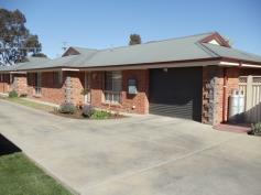  2/74 Stradbroke Avenue Swan Hill Vic 3585 $229,000 Two living areas 
*Timber kitchen 
*Garage with remote 
*Free standing 
*Timber dado and brick feature walls 
*Semi ensuite 
*Ducted evaporative cooling 
*Gas heating 
This very smart unit is leased at $225 per week or vacant possession is available (60 days).				 