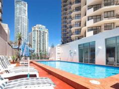  18 Hanlan Street Surfers Paradise QLD 4217 East Facing - Beachside Apartment! It's all about location..... East facing, ocean views priced to sell. What more can you ask for? This oversized 1 bedroom is located is in the heart of the Surfers Paradise precinct and only 50m from the sand and seconds from central Surfers Paradise. With this prperty you're not just buying an apartment, you're buying the ultimate lifestyle.  Large 1 bedroom 1 bathroom apartment 15th floor of a 31 story high rise East facing with spectacular ocean views Approx 70m2 Fully furnished Body corporate of only $110 pw including electricity  Rates and water approx $45 pw  Returning over $360 pw  Indoor and outdoor pool, spa, gym, conference room, tennis court, restaurants and so much more onsite that this great building has to offer inspect today to find out more. With everything so close including transport, international award winning dining and shopping you will be in want of nothing..  Please email or call for your "Facts Pack" today and make an offer all will be presented. View Sold Properties for this Location View Auction Results General Features Property Type: Apartment Bedrooms: 1 Bathrooms: 1 Building Size: 75.00 m² (8 squares) approx Indoor Features Air Conditioning Outdoor Features Garage Spaces: 1 Swimming Pool - Inground Tennis Court Other Features Property Type: Apartment Unit style: Highrise Window coverings: Blinds Electrical: TV points $289,000 