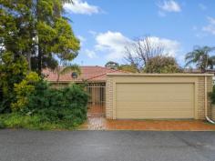  2/41 Leonora Street, COMO, WA 6152 FOR SALE: $629,000 Delightful three bedroom, semi ensuite villa within walking distance to the river. Freshly painted. New carpets throughout. Security. Reverse cycle air conditioning to master bedroom. Private front and rear courtyards. Double auto garage. Low maintenance, easy care. Access via lane way – 2 Henley Street. Conveniently located to public transport (train and bus), public and private schooling, Curtin University, Preston Street shops, freeway access and City. No strata levies, shared insurance. 