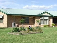  4-55 Granville Court Inverell NSW 2360 Property Description Granville Court Well located double brick unit, features two good sized bedrooms with built-ins, large loungeroom with split system air conditioning, gas outlet, spacious timber kitchen & covered entertaining area 