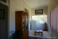  20 Kyogle Road Kyogle NSW 2474 Poised on the brow of a hill, out of reach of Fawcetts Creek and an easy stroll into town, this immaculate timber home is worthy of an immediate inspection.  The spacious rear deck of this residence offers privacy and views, with ample space for undercover entertaining or enjoying the sun. The tastefully renovated interior of the home maintains its original charm, with polished timber floorboards throughout, whilst enjoying modern conveniences such as a sleek two-way family bathroom and well-appointed kitchen with induction cooktop and wall oven.  Three good-sized bedrooms feature ample built-in storage, with the main bedroom boasting an ensuite and walk-in wardrobe. A separate dining room and enclosed verandah ensure adequate room to move for the growing family. The property features a 2.2Kva solar panel system, with solar hot water system and both town and tank water. A wood-burning fireplace and reverse cycle air-conditioning throughout ensure year-round comfort.  Outside the home, a double garage with attached workshop provide ample space for storage. The block is a generous 2817m2. 