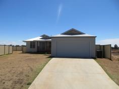  27 Bassett Crt Roma QLD 4455 Near New 5 bedroom home with built in robes in 3 rooms and a walk in robe in main. This quality built home boasts a huge privacy fenced yard with an entertaining deck on the Southern Side of the home. Complete with Ducted Reverse Cycle air conditioning, ceiling fans and 2 bay remote control detached garage. This home is fully security screen for added piece of mind. This home has a fantastic rental return due to its quality, size and location. Home is being sold fully furnished! $540,000 