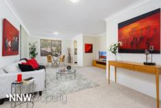  3/199 Waterloo Road Marsfield NSW 2122 LOOKS, LOCATION AND LOW MAINTENANCE bed 2  bath 1  car 1 Auction - Over $540,000 save as calendar appointment Sat, 15th Nov 2014, 5:00 PM Venue: On Site [ Save Date/Time | Get Directions ] This two bedroom apartment offers a perfect blend of brilliant location and modern living. Beautifully presented with new carpet and fresh paint, its generous proportions offer a ready made lifestyle to step into and enjoy. The location speaks for itself, Macquarie University is walking distance, as is Macquarie Shopping Centre with Trafalgar boutique shops even closer. There is a city bus stop at the front of the complex and train station nearby. - Double brick, well-maintained strata complex - Generous kitchen with electric cooking and double sink - Spacious open plan living/dining area flows to balcony - Two large bedrooms, master has leafy views - Bathroom has oversize shower, separate bath, modern vanity - Internal laundry, linen press plus walk-in robe - Lock-up garage and plenty of visitor car parking - Ideal investment property, potential return $450pw - Walk to Macquarie Uni, hospital, revamped shopping centre - Near Macquarie business park, M2 city/west on ramps - Short walk to Epping Boys High School - Board the 292/293 city buses or the M41 stopping in Waterloo Rd Approximate levies: Strata $616pq, Council $234pq, Water $171pq. Size: Internal 84sqm, Garage 14sqm, Total 98sqm. Strata Management: Raine & Horne Strata (Lot 3, SP12303) Auction 15/11/14, On site at 5pm Price guide over $530,000 Property overview Property ID: 1P3960 Property Type: Unit Land Size:98m² approx. Garage:1 Construction:Full brick Outgoings Water Rates: $171 Quarterly Council Rates: $234 Quarterly Strata Levies: $616 Quarterly Features: Close to Transport Close to Shops Inspection Times As Advertised or by Appointment 