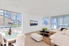  801/24 Refinery Drive, PYRMONT, NSW 2009 FOR SALE: $1,308,000 *Ideally positioned above ‘The Waterfront Park’ at Jacksons Landing, sitting on the Harbour’s edge with the water lapping the shore beneath your home. *Spacious 2 bedroom floor plan with East to West cross ventilation and enjoying natural light on 3 sides. *Private lift access, sharing the lift lobby with your 1 neighbour adds to the amenity and privacy this beautiful apartment enjoys. 