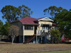  36 Warton St Gayndah Qld 4625 $145,000 2 Bedroom Home + Sleepout & Office * Highset home situated on 743m2 * Returning $180 p/w * 2 Bedroom + Sleepout & Office  * Open plan kitchen/dining/lounge * Located only a short stroll to the main street * Car accommodation under the home * Long term contract accepted   Property Snapshot  Property Type: House Land Area: 743 m2 