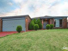  4 Peveril Cres Cranbourne North VIC 3977 TICKS ALL THE BOXES!! Inspection Times: Sat 28/02/2015 01:00 PM to 01:20 PM Here lies the perfect opportunity to purchase an outstanding property offering exceptional value for money. This feature packed family home is sure to impress all who inspect!  With its display like presentation, the home offers 4 very generous robed bedrooms all of which are robed, master with walk in robe and ensuite, whilst remaining bedrooms are conveniently positioned around the second bathroom.  Filled with plenty of natural light, the centrally appointed kitchen boasts an abundance of bench and cupboard space. A large pantry and fridge provision, quality appliances including oven/cook top, range hood, dishwasher and breakfast bar, all over looking the meals area with external sliding door access.  The home offers two separate living areas ensuring everyone has room to unwind. A large front formal lounge room/theatre plus a separate generous family living zone towards the back of the home.  Like to entertain? Outside, a great pergola area overlooks the very low maintenance gardens, there is plenty of room for the kids to run and play whilst enjoying a BBQ with family and friends.  Other internal extras include ducted heating throughout, a/c and quality window, light and floor coverings, study and internal garage access.  With fantastic street appeal and in a great location, only a stones throw from Thompson Parkway and Springhill Shopping Centres, Courtenay Gardens Primary School, local kindergarten and medical facilities as well as the various outlets at the Home Maker Centre, easy access to major arterial roads and public transport, this home won't be available for long! Call Anna Nikolaef on 0431 468 520 for your inspection today! 