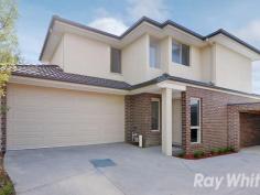  2/27 Wedge Crescent Rowville Vic 3178 $500,000 - $565,000 A Brand New 3 Bedroom, 2 Bathroom Rear Townhouse Brand new and designed with a busy modern lifestyle firmly in mind, this rear townhouse on a block of just 2 will pique the interest of both occupiers and investors. Its 2 storey faade makes a grand impression from the front and when you step inside you find an open living area with adjoining dining space and a stylish kitchen with stone benches and all stainless appliances. There are 3 robed bedrooms including the ground floor master with a walk in wardrobe and an ensuite while the 2 upstairs bedrooms share a retreat and bathroom. Additional features include an additional powder room, European style laundry, ducted heating, evaporative cooling, a double garage with remote door and internal access plus a landscaped courtyard with sunny northern aspect. Right near Waterford Valley Golf Club the home is also close to buses and Rowville Lakes Shopping Centre with Stud Park and schools just minutes away. 