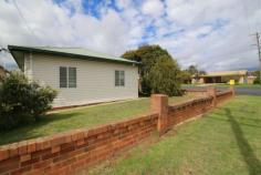  43 Cox Street Mudgee NSW 2850 $249,000 Situated only two blocks to the Mudgee CBD is this two bedroom plus sunroom home. Located on a corner block of 1,189 sm approx. The home presents in original condition and lends itself to renovators and first home buyers. The clad home has two bedrooms at one end adjoining a living area that contains a wood fire. There is an eat in kitchen that is of good size and the bathroom, laundry and w/c are all separate. The rear sunroom has a lovely North/Easterly aspect and opens onto the secure rear yard. The property has off street parking for two vehicles and plenty of space for the kids and pets. The property is accessed via two wide street frontages which gives the feeling of not being hemmed in. An easy walk to town to enjoy the cafes and resturants of Mudgee and easy access to schools and amentities. Property Details Bedrooms 		 2 Bathrooms 		 1 Garages 		 2 
