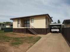  6 Park Cres Narrabri NSW 2390 $185,000 DO YOURSELF A FAVOUR ! LISTED AT JUST $185,000 - IT'S BETTER THAN PAYING RENT! Just perfect for the FIRST HOME BUYER, this amazing starter might just be THE ONE. 3-bedrooms, spacious living room (including lounge & dining), electric kitchen & breakfast area, laundry & brilliant near new, tiled bathroom. With features including excellent matching carpet throughout, blinds, curtains, air conditioning & fresh decor.  This pearler has a tiled roof & low maintenance vinyl cladding & carport, is situated on a large well fenced & secure block.  You can move right in & put your feet up & stop paying rent. Inspect & be surprised. Property: 	 House Bedrooms: 	 3 Bathrooms: 	 1 Parking: 	 1 Land Size: 	 790 Sqm Local Amenities: 	 Schools Railway Station Shops Sports Field & Club Hospital Nursing Home Playground Park Zoning: 	 Residential Council: 	 Narrabri 