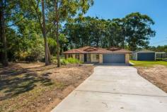  2-4 Treecreeper Ct Elimbah QLD 4516 $499,000 Large family home with shed 4 2 4 Proudly presenting this beautiful home in Elimbah, just off Wattlebird drive you will find this area a welcoming & relaxing place to call home.  This 2002 Coral built home offers loads of space inside and much room to carve and design outside to suit your needs or simply just enjoy it now. This home is a must inspect, allow me to share some of the many great features it offers; > 4 Bedrooms in total, Master a king size with ensuite and walk in.  > Remaining bedrooms all large queen size with built in robes > Spacious living areas with 3 spread around the home > Open office on entry with direct access from garage > Tiled and carpet combination through-out > Great sized kitchen with loads of storage > Separate laundry with easy clothes line access > Natural light and views of your land with great positioning of large windows  > Surrounding slab around the home to entertain or allowing for all weather > Extra height 2 bay shed with great access  First time on the market since built and in a moving market as such we are experiencing note open homes as advertised or private inspections welcome on appointment Price : 	 $499,000 Property Type : 	 House Sale : 	 Private Treaty Land Size : 	 3264 Sqms 