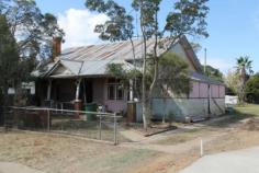  23 Edward St Culcairn NSW 2660 $75,000 This 3 bedroom house in Edward St, Culcairn has great atmosphere and potential.  Federation style and in need of a full makeover the floors and walls seem to be in very sound condition. Sitting on a 1000m2 block with rear lane access there is ample room for shedding and extensions. The street contains some lovely homes so it would be a shame not to add one more.  The authentic federation style fit out with murray pine floors, 10 foot ceilings ,brick fire place and bay windows at the front will look spectacular when the house is restored. The bathroom and the kitchen are calling out for help but the structure seems sound and the house has lots of old world charm so the hardest decision will be whether to go" modern" or keep it all "period".  So strap on your tool belt and come and have a look. The potential is enormous and the reward should be tangible as this home could easily rent between $220 pw and $250 pw in its restored condition Property Features Property ID 	 9908413 Bedrooms 	 3 Bathrooms 	 1 Garage 	 2 Back Yard 	 Rear lane access Inclusions 	 Fixed floor coverings, curtains, blinds, light fittings, T.V antenna Flooring 	 Murray pine floors Land Size 	 1000 Square Mtr approx. Rates 	 $1440.69 Yearly 
