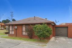  1/94-96 Settlement Road Bundoora VIC 3083 Price over $340,000 WALK TO THE SHOPS & TRAM + SPACIOUS LIVING !Fixed Date Sale By 18th August 2015 Unless Sold Prior. This is a fantastic entry into a great location with Bundoora Shopping Centre and public transport just within 10 minutes walking distance from your door. Centrally located yet perfectly secluded, this welcoming unit is appealing as a first home, investment or downsizing option. Accommodation includes 2 large bedrooms with built in robes, a large solid timber kitchen adjoining meals area, great size lounge, and large bathroom with bath and separate shower. Easy living benefits include gas heating, air-conditioner, spacious backyard and secure lock up garage. Nestled in a complex of just five units, this just simply ticks all the boxes ! Internet ID 320489 Property Type Unit Floorplans Floorplan 1 
