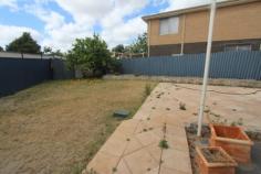  1 Conto Ave Dianella WA 6059 SO CENTRAL Duplex or Semi-Detached - Property ID: 766997 Just walking distance to Dianella shopping centre, a short stroll to the main bus route, close to schools makes this duplex half a great opportunity to invest in or just live in. Central kitchen with gas cook top, dishwasher, heaps of cupboard space top to bottom Combination of open plan meals and family room with ceiling fans and split a/c Sold jarrah floorboards throughout the property Master bedroom with ceiling fan and four door built in robe Second bedroom is of good size Tiled bathroom with shower, bathtub and ceramic basin Laundry with separate w/c 2 car carport Wooden window treatments throughout Massive outdoor rear yard, just think of what you can do with so much space! Perfect property for first home buy or investor. For more information please contact Vince and Lisa Iozzi on 0414 747 944 or email vince@professionalswestcoast.com.au  