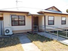  11 Carrig Ave Port Augusta SA 5700 $159,750 Solar Panels, Ramps and Corner Block ~ This home is ideally set up for the retiree or would make an excellent investment property.  ~ With ramps, special taps for ease of operation, wheel chair access shower and grab rails throughout the home.  ~ 3 Bedrooms, modern kitchen, polished floors, split sys a/cons throughout.  ~ Newly installed 12 panel, 2.8 Kw Solar system.  ~ New Colorbond double carport and separate undercover entertaining area.  ~ Bus stop in street and close to Bowling Green, Swimming Pool, Preschool and take away. ~ This lovely home is currently rented with great returns. 