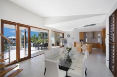  32 North Point Banksia Beach QLD 4507 $1,695,000 FIXED COMMISSION At Harriet Lee Property you know you are onto a winning formula. Of course not only do you save those valuable dollars with Harriet Lee's Fixed Commission, at $5850 +GST, you know you are working with a real property agent with a real passion for her clients property needs This imposing family home sits proudly on a large North Facing 1,021m2 block and boasts 20 metres of unobstructed waterfront. From the moment you enter through the 3.3 metre high pivot feature door you will be mesmerised by that water view. This home has been designed to embody everything the Queensland lifestyle offers and was once featured in “Queensland Homes”. Every space within this impressive home has been thoughtfully designed around water vistas.  Entertain family and friends all year round. With two alfresco dining areas you can choose to entertain by the pool or overlooking the canal. An elegant use of timber joinery and flooring is perfectly balanced against a clean white palette to create a sense of calm sophistication.  4.4 metre high ceilings over the living area provide the grandeur you expect from a property of this stature.  Quality of build and design is evident to all who enter and the astute buyer will not be disappointed. Features: Quality construction with a combination of core filled concrete block and commercial brick veneer, walls and ceilings insulated, first floor suspended concrete slab, comfort plus glazing Stunning 25 metre pool with rimless glass surround Huge foyer entry – see that mesmerising view as soon as you walk in Bright, open plan living and dining area with enviable views to the pool and canal 4.4 metre high ceiling to the living area provides further grandeur to the home Gourmet kitchen with quality Miele & Bosch appliances, including coffee machine, wine fridge, dishwasher, induction hob, water purification etc Boasting 4 bedrooms each featuring ensuite bathrooms, walk in robes, air conditioning and private north facing balconies with water views The master suite possesses an opulent ensuite with spa, two walk in robes and magnificent water and mountain views Energy efficient design with 5 star passive solar designs, solar power generation system, UPS battery power back up system and energy efficient Daikin VRV air conditioning Monitored Intruder Alarm System and Deltacom Intercom for front gate entry Dual electric hot water system depending on occupancy. Rainwater harvesting system including a 7,500 gallon underground cast tank and automatic water irrigation system Brisbane Airports approximately 40 minutes away Fit in a game of golf at the prestigious Pacific Harbour Golf and Country Club. Enjoy the sunsets over the Glass House Mountains.  Indulge in the luxurious and prestigious waterfront lifestyle this home offers. 