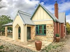  11 Stonehouse Lane Aldinga SA 5173 $730,000-$750,000 Gateway to the Fleurieu on 20 Acres Property ID: 9388064 Mid 1940’s character Tudor style home offering immense charm and the taste of a bygone era. Comprising 2 large bedrooms, polished timber floors, high ornate ceilings, open fire place plus a slow combustion fire. The home is fairly open plan for a home of this era with a spacious kitchen family room and original bathroom. The rear offers a lean to study come sunroom with pine ceilings plus a timber lined laundry. Also at the rear of the sunroom is a large verandah providing the perfect place to relax and enjoy a wine or two in the leafy garden setting. The property has some great shedding, 3 phase power plus benefits from a 3 mg mains water allocation plus 6 acres of 25 year old Cabernet which has been neglected this vintage, but would respond quickly to a little TLC. The land is all arable and offers fabulous views to the Willunga hills. Located so close to all the Aldinga action and beaches of the Fleurieu. This is a must see if you are looking for an acreage property in this highly sought after area. 