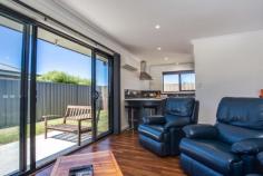  2/16 Lauren Court Exeter TAS 7275 $229,000 - $259,000 The not so terrible twos This neat and tidy unit is only just over 2 years old. It consists of 2 bedrooms and has parking for 2 cars (one single carport and one open parking bay). There are only 2 units on the block giving you an easy care 328m2 yard to look after. The open plan design still enjoys a fully equipped kitchen with sleek modern touches and spacious benches and breakfast bar. Stainless steel appliances include under bench oven, glass hot plates, range hood and dishwasher. A gleaming bathroom with dark floor tiles contrasts nicely against the light wall color and located centrally to both double bedrooms (built in robes in each). Good high fencing ensures your privacy when you are enjoying a BBQ outdoors and there are some low maintenance plants established in the garden beds with some lawned area too. Easy walking distance from the local shopping precinct including supermarkets, butchers, doctors, chemist and schools. The bus stop to Launceston is also a quick walk down the road. The expected rental return would be approx. $260 per week and with no body corporate to worry about, this back unit could just be what you are looking for. Ideal for those wishing to simplify their life and free up some time or perhaps acquire this for your property portfolio? General Features Property Type: Unit Bedrooms: 2 Bathrooms: 1 