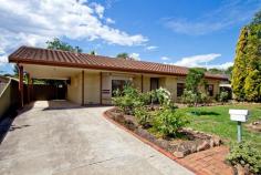  85 Tolley Rd St Agnes SA 5097 $329,000 - $339,000 STARTING OUT OR SLOWING DOWN Property ID: 9450309 Built in 1983 on a 592 sqm block close to local schools, public transport and only minutes from Tea Tree Plaza. This beautifully cared for 3 bedroom home will make a great starter home for a young couple or equally for those looking to slow down in life. The home has a separate entry, formal lounge with bay window, dining area with sliding door access to the rear, original kitchen with gas stove and large bathroom with glass shower screen. There are 3 generous sized bedrooms, the master with built in robes and ceiling fan.  Outside has a rear verandah for entertaining, beautifully presented gardens, rainwater tank and a large garage for storage or workshop. The carport provides under cover parking while the home also has electric roller shutters to keep out the heat and noise, Gas heating for those cold winter nights and a wall air conditioner to help to keep the heat at bay and gas instant heat hot water. This home is a must see and so realistically priced it won’t be available for long. Building / Floor Area 	 113 sqm Land Area 	 592.0 sqm 