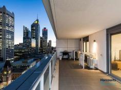  87/580 Hay Street Perth WA 6000 **Expressions of Interest closing 20/06/16, unless sold prior. Suits buyers from the high $700,000's** Equus is located on the corner of the energetic Hay Street mall, Murray Street Mall and historic Barrack Street, placing it in the best position to enjoy shopping, entertainment, cultural, recreation and business possibilities. Or you can retreat to the luxurious comfort of your very private, secure and safe apartment. The Equus greeting begins at the Hay Street level, which features the pleasant Equus Arcade in which you will find an indulgent mix of cafes and shops at your door step. Superb features: -108sqm of spacious internal living -26sqm corner balcony with expansive views across the spectacular Perth skyline  -5sqm lockable store room located in front of your car bays -2 side by side car bays totalling 28sqm -Located high on the 14th floor on the corner of the building with views south & east -Total lot size 167sqm -High ceilings creating an airy opulence -Expansive open plan living areas -Chef's kitchen featuring timber flooring, stone bench tops, European appliances, mosaic splashback and high quality cabinets + fittings -Grand master suite with large WIR and resort style ensuite with solid stone bench tops & double basins -Resident's facilities include a fully equipped gym, spa, lap pool & sun deck with City views  -Sold with a high quality furniture package -Reverse cycle air conditioning -Exceptionally well managed building with onsite building managers -City Central location between Hay & Murray St With Elizabeth Quay, Northbridge City Link, Perth Arena, Langley Park and the Convention Centre very close by this location is one of the best! 580 Hay Street, Perth is a walker's paradise with a score of 97/100 and a rider's paradise with a transit score of 100/100. The Perth Train Station and free Cat Bus stops are walking distance. https://www.walkscore.com/score/580-hay-st-perth-wa-australia 