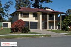  24 Lesley Ave Caboolture QLD 4510  $399,000 TEE OFF FROM YOUR BACKYARD!!! OPEN TO INSPECT - SAT 23/7/16 - 1.30PM TO 2PM Backing onto the Caboolture Golf Course this 2-Storey home has huge potential! With fabulous views over The Golf Course from your own deck, this property is suited to families and investors alike As you enter, you are greeted by the beautiful timber staircase which leads you up to: * Lounge room with polished timber floors * Front balcony perfect spot for your cuppa * Tiled dining area leading onto the deck * 6x4m Timber deck with servery window & external stairs * Modern kitchen with dishwasher and good size corner pantry * 3 bedrooms all with built-in robes, 2 with A/C * Massive main bathroom with corner spa * Air-conditioned living/lounge room Downstairs we have: * Open plan double lockup garage * Extra toilet and storage area * Laundry & access to back yard * Massive rumpus with good height, could be made into anything! * Front patio Now for the outside.... * Extra Single Lockup Garage with Workspace * Huge rear under cover area patio * Access to the Caboolture Golf Course * Fully Fenced yard with double gate side access * Gorgeous gardens All set on a 769sqm block where else can you find a home of this calibre backing onto the Golf Course at this price??? Bonus of great neighbours and family friendly environment! Property Details Elders Property ID: 9994284 3 bedrooms 1 bathrooms 3 car parks Land Area 769 square metres 3 car garage 