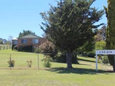  108 Millers Ln Tenterfield NSW 2372 $365,000 Carinya Happy Home There is no doubt the name of this property applies Carinya means happy home, sitting on 6 acres close to town with bitumen road access and remarkable views gives a sense of wellbeing. Perfectly maintained and presented this 3 bedroom brick veneer home enjoys north east aspect to the living areas with a very functional kitchen, timber cabinetry, electric wall oven and cooktop, servery to the dining area, this large open plan area is kept cosy with slow combustion heating. The main bedroom boasts a walkin robe and ensuite bathroom, the second bedroom also has a walk in robe. Living area extends to the verandah overlooking the established gardens which include productive fruit trees and vegetable patch.  Water is a feature of this block with its very reliable bore and rainwater storage, double powered steel garage with carport, stables and dog run make this a very versatile acreage allotment. 