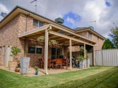  13/46 Slocum Street Wagga Wagga NSW 2650 $380 Sophisticated Town House, Central Location Stop look no further, this villa will tick all of the boxes. Located close to CBD, Racecourse, Schools, shops and public transport. This property will tick all the boxes! Featuring Downstairs Main bedroom with a goodsize walk-in wardrobe and an unique ensuite Spacious loungeroom and dining room which opens up onto the outside courtyard Large kitchen with plenty of cupboard space, gas cooktop, electric oven and a dishwasher  Internal laundry plus a second toilet Double lockup garage with internal and remote control access  Fantastic courtyard and entertaining area Upstairs Two good size bedrooms with built in wardrobes in each room and one room has a built in a desk Large two way bathroom with a shower, bath and a separate toilet Ducted cooling throughout If you love what you see, contact our Property Management Team today to organise an inspection. (02) 6927 0900. 