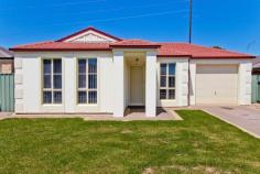  13 Gemini Drive Munno Para West SA 5115 $269,000-$289,000 FABULOUS FIRST HOME OR INVESTMENT Property ID: 10633133 Inspection Times: Saturday 03 December at 02:15PM to 02:45PM This little gem has just been recently painted throughout and is a ready to go. Features include • 3 bedrooms, main with walk in robe and ensuite, other bedrooms have built in robes • 2 living areas • Open kitchen, meals and living area.  The kitchen has a dishwasher, new gas cook top and large 2 door pantry  • The flooring through the house are floating floor boards and tiles • Ducted reverse refrigerated cycle air conditioning (can be zoned) • Single carport with 2 roller door and access to the backyard • Paved entertainment area under the Colorbond veranda, there’s even an outdoor range hood for the BBQ • Easy maintained yards on approx. 402m2 of land • Build date 2005 There is nothing to spend on this still relatively young house so don’t go through the stress of building and inspect this one today. 