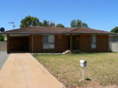  43 Rogers Ave Katanning WA 6317 $179,000 Great Starter House - Property ID: 911505 This 3 x 1 brick and tile home is located in a quiet residential area and within walking distance of two schools, a daycare, the local swimming pool and the town centre. It is has three bedrooms which have all been recently painted and two have new carpet. The hall that leads to the bathroom has also been recently painted and has new vinyl flooring and two separate linen closets. The bathroom is close to the bedrooms and has a separate bath and shower. There is new tiling on the walls and around the bath. The toilet is located next door. The HWS is instantaneous gas. The laundry is large with a tiled floor and a s/steel trough. There is room to add built in cupboards for more storage if needed. The lounge is carpeted and has a rev cycle air con. The owners have patched walls etc ready to paint in this area and the dining room. The dining room is off the kitchen and has vinyl flooring and sliding glass doors out to the back patio. The kitchen is small but functional and has an electric stove and a good sized pantry. To the rear of the home is a patio that covers the back of the house and has a large lockable storage room at one end. There is also a garden shed at the rear of the home. The back yard is spacious with limited garden but plenty of room to create one if desired. The property is fully fenced with fencing separating the front from the back. At the front of the home is a large grassed area and a single car port. This home is solidly built and has some renovations done to modernise the interior and just needs a little more work done to bring it up to date. With a realistic price it is certainly worth viewing.  Features  Land Size Approx. - 1142 m2  Close to Schools  Close to Shops  Close to Transport  Formal Lounge 