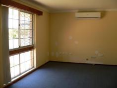  43 Rogers Ave Katanning WA 6317 $179,000 Great Starter House - Property ID: 911505 This 3 x 1 brick and tile home is located in a quiet residential area and within walking distance of two schools, a daycare, the local swimming pool and the town centre. It is has three bedrooms which have all been recently painted and two have new carpet. The hall that leads to the bathroom has also been recently painted and has new vinyl flooring and two separate linen closets. The bathroom is close to the bedrooms and has a separate bath and shower. There is new tiling on the walls and around the bath. The toilet is located next door. The HWS is instantaneous gas. The laundry is large with a tiled floor and a s/steel trough. There is room to add built in cupboards for more storage if needed. The lounge is carpeted and has a rev cycle air con. The owners have patched walls etc ready to paint in this area and the dining room. The dining room is off the kitchen and has vinyl flooring and sliding glass doors out to the back patio. The kitchen is small but functional and has an electric stove and a good sized pantry. To the rear of the home is a patio that covers the back of the house and has a large lockable storage room at one end. There is also a garden shed at the rear of the home. The back yard is spacious with limited garden but plenty of room to create one if desired. The property is fully fenced with fencing separating the front from the back. At the front of the home is a large grassed area and a single car port. This home is solidly built and has some renovations done to modernise the interior and just needs a little more work done to bring it up to date. With a realistic price it is certainly worth viewing.  Features  Land Size Approx. - 1142 m2  Close to Schools  Close to Shops  Close to Transport  Formal Lounge 