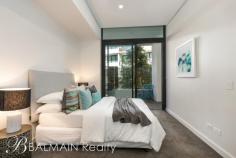  112/122 Terry Street Rozelle NSW 2039 Situated within the 'Union Balmain' development completed in late 2015, this modern two bedroom apartment with additional home office set over 124sqm of living space features courtyards at either end with private gate access. Residents can enjoy access to a communal rooftop garden complete with BBQ & entertaining facilities along with a fruit & vegetable garden. Not to mention the spectacular harbour & city skyline views it offers. Property features include; - Spacious open plan living that flows effortlessly onto a sun-filled north facing courtyard - Sleek designer kitchen with island benchtop/breakfast bar with stainless appliances featuring gas cooktop, oven, rangehood, dishwasher, microwave & integrated refrigerator/freezer - Additional home office/ study area - Double frontage with courtyards at each end offering excellent cross flow ventilation - Sleek designer bathrooms with magnificent marble & mosaic tiling - Two well appointed bedrooms featuring plush woolen carpets and built-in wardrobes. Master bedroom features en-suite with walk-in shower - Separate internal laundry complete with clothes dryer & washing machine - LED lighting, slimline roller blinds, ducted air-conditioning & ceiling fans - Secure under cover car space with lock up storage cage - Security building with video intercom, lift access, undercover visitor parking & on-site building manager - Pet friendly - Landscaped grounds with a communal rooftop garden complete with BBQ & entertaining facilities along with a fruit & vegetable garden - 5 Star Green Star multi-residential building with NBN access - On-site gourmet grocer & cafe, barber, day spa, bottle shop and a selection of restaurants - Only a moments stroll from express public transport, The Bay Run, Bridgewater Park & the harbour foreshore along with Darling Streets array of cafes, restaurants, pubs & boutique shops Balmain Realty "Real Estate Solutions for the Balmain Peninsula & Inner West" (Every precaution has been taken to establish accuracy of the above information but does not constitute any representation by the vendor or agent) 