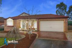  8 Wickham Court, Chirnside Park, VIC 3116, Australia $820,000 - $870,000 Family Living, Alfresco Sensation Quiet and tree lined streetscape within popular Chirnside Village sets a desirable and appealing tone for this wonderful family home. - Experience the fluidity of the generous light infused and spotless interior geared towards family relaxation and brilliant alfresco entertaining. - Delivering a spacious, welcoming floor plan, comprising entry hallway, study with store room, lounge, huge informal zone featuring a stylish, well equipped kitchen with breakfast bar-dining-family area warmed by the charms of a wood heater.  - This entire zone overlooks the massive Northerly undercover deck and easy care garden. This established allotment measures 702 square metres approx. - Making this retreat the ideal go to place for a BBQ, brunches and casual dining on a big scale.  - Offering four robed bedrooms in total, highlighting the spacious zoned main bedroom with loads of built in robes and a modern ensuite. A walk in robe complements one of the additional bedrooms. - The light filled bathroom services the remaining bedrooms plus separate WC. 