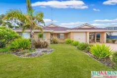  17 Blue Fin Dr, Golden Bay WA 6174 $425,000 Aaron Rolt and Annette Rolt would like to introduce 17 Blue fin Drive, Golden Bay to the market! This lovely south facing homes sits on a large 810sqm block of land and has garage, car port and access to the brick workshop at the rear. The home comprises of master bedroom with en suite and walk in robe, three further bedrooms, study, lounge room to the front and open plan family, meals and kitchen. On the outsides there is a large sheltered ‘L’ shaped patio which is great for year round entertaining. Gardens are mainly to lawn with established garden beds. Call the Aqwasun team to view asap. 