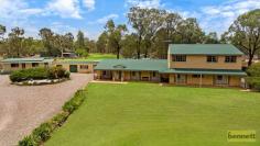  8 Dodford Rd, Llandilo NSW 2747 Combining rural living with city sophistication, this sprawling residence occupies an impressive landholding across 5 flood free acres in a quiet cul de sac, in the rapidly developing area of Llandilo. The main residence has room for everyone, with 5 bedrooms, 2 bathrooms, and ducted air conditioning. The spacious gourmet timber kitchen has a double oven, and there are expansive formal and casual living spaces, as you would expect with a home of this calibre. Beautiful polished timber flooring features throughout. Enjoy alfresco living with the huge undercover outdoor entertaining area, complete with BBQ & outdoor kitchen ... And naturally, there is a sparkling salt water inground pool where you can cool off during the hot summer months. Still need more room? What a bonus! There is a 2nd, Council approved, air-conditioned home - just perfect for the extended family or as an additional income stream, the choice is yours. Outside, there is an absolutely massive 10m x 24m shed with Mezzanine, complete with 3 phase power, hoist and crane ... All this on over 700 square metres of flooring!! Fruit trees, vege gardens, green house, and a dam complete the picture - and as you are on Town water, irrigation is not an issue. This expansive property lends itself to a myriad of possibilities, with an additional potential income stream for the savvy investor. In a great location, with easy access to M7 and just 15 minutes from Penrith CBD, this is a must to inspect! 