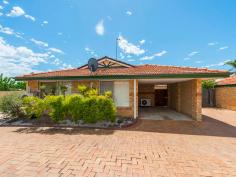  2/16 Koongee Cross High Wycombe WA 6057  $299,000-$329,000 Whether you are starting up or slowing down or capitalising on your investment portfolio then this modern 3 bedroom home could be exactly what you are looking for. This lovely villa has been carefully designed to maximise space and convenience allowing you to make the most of your precious time. The modern design makes the most of natural light, together with a tasteful neutral colour pallet results in a truly beautiful home. This functional floor plan maximises indoor/outdoor living with the kitchen in the rear of the home overlooking the open plan dining area and opening out to the paved entertaining area. The family room is spacious and flows into dining and kitchen. The use of artificial lawn, together with reticulated gardens beds and brick paving ensures this minimal maintenance outdoor area looks great all year around. The laundry branches off from the kitchen and has direct outdoor access. All of the bedrooms are a good size with built in robes, the home has plenty of storage with linen cupboard in the hall and a 3m brick storage room outside. This home is whisper quiet and conveniently tucked around the corner in a complex of 10 villas, so if you are looking for a comfortable home, without all of the hassles of a large block and endless maintenance call Simon to view today. FEATURES: * 3 Bedroom 1 Bathroom Home * Kitchen, Meals & Family Room * Built in Robes In All Bedrooms * Neutral Colour Palette Throughout * Split System Air Conditioning * Paved Court Yard Entertaining * Located in Quiet Complex of 10 * Close to Matthew Gibney Primary School * Close to High Wycombe Primary School * Close to Amenities & Public Transport * All Furniture Negotiable * Built in 1995, Easy Care Living Features Air Conditioning Built-In Wardrobes Close To Schools Close To Shops Close To Transport Formal Lounge 