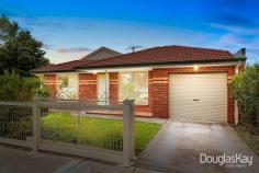  1/27 Bardsley Street Sunshine West VIC 3020 $500,000 - $550,000 Attractive, Low Maintenance, Convenience... With its generous open plan design, walking distance to the area’s key attractions and amenities, this distinctive single-level street facing residence delivers a ready-to-enjoy lifestyle at an affordable price. A must-see for all first home buyers, investors and downsizers alike, the home’s feature-packed interior showcases 3 bedrooms (all with built-in robes), central bathroom and separate WC. A light-filled lounge with the open dining area and superb kitchen complete with tiled splash-backs and stainless steel cooking appliances. Other stand-out features include ducted heating and split-system a/c, timber floors throughout, tinted windows, family size laundry, a relaxed outdoor entertaining area, over sized garage with rear access, additional offer street car-pace secured by a pretty roller gate and front fence offering a safe and usable front yard. Located only moments to Glengala Road Shopping Strip, local schools, Kororoit Creek Walking Trail and nearby Sunshine key amenities in Hampshire Road, Sunshine Transport Hub. 