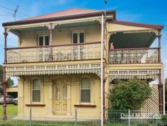  36 William Street Singleton NSW 2330 $495,000 A historic residence on a level 1066 square metre bock in downtown location Currently leased as two residential flats, one upstairs and one downstairs Upstairs Flat - 2 good sized bedrooms - Light and airy upstairs bathroom with basin, shower, bathtub and toilet - Second bathroom located downstairs in laundry with shower and separate toilet - Large side verandah featuring gorgeous iron lace work - Tidy and spacious kitchen with direct access to dining room - Large living area opening up to front verandah via French doors - Storage room with access from side verandah - Separate side entrance to upstairs flat via internal staircase - High ceilings throughout Downstairs Flat - 2 spacious bedrooms - Study/3rd bedroom - Tidy kitchen with eat in area - Bathroom with bath, shower and basin - Separate toilet - Internal storeroom or linen press - Laundry - High ceilings throughout Grounds - Large level north facing grounds with potential for additional accommodation, pool and storage - Dual car port, ample off street parking and garden shed 