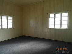 17 Coronation Drive Boonah QLD 4310 $285,000 Queenslander featuring -3 bedrooms + sleepout -Good size kitchen with adjoining dining room -Separate lounge -Polished floors & carpet -1 bathroom -Downstairs laundry and second toilet -Front verandah -Single garage -FULLY fenced backyard -Walk to town/Schools 