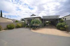  Unit 15 65-73 Northern Highway (Sun River Home Park) Echuca VIC 3564 $230,000 This delightful unit/home has all the excellent comforts of low maintenance easy living. Located close to town with a regular local bus service stopping nearby, and a bus service to Melbourne also departs from the front area. This unit is light and bright, modern kitchen with a vaulted ceiling in the main living area which leads out to a lovely entertaining private rear decked area. The garage/carport is rather spacious and expansive, ideal for a trailer, camper or extra vehicles. There is 6KW solar, split system refridgerated cooling and gas heating. The complex is spacious and minimal and includes a community hall, inground pool and good security. This unit is one of the biggest in the park. An inspection will impress. FEATURES: 6KW Solar Air Conditioning Built-In Wardrobes Close To Shops Close To Transport Inground Swimming Pool Pool. 